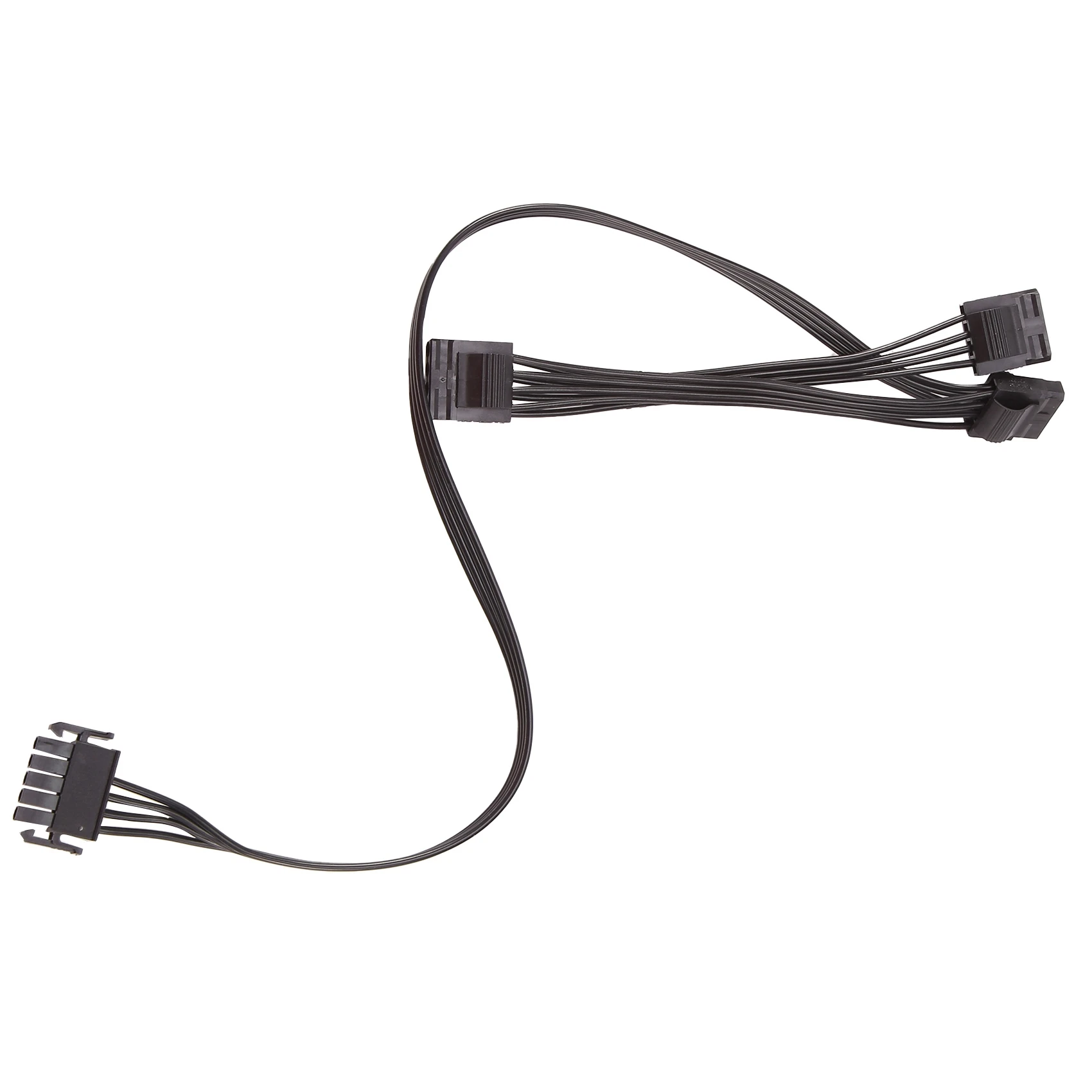 5Pin 1 to 3 Port Peripheral 4Pin Molex IDE 5P PSU Power Supply Cable for Enermax Modular PSU