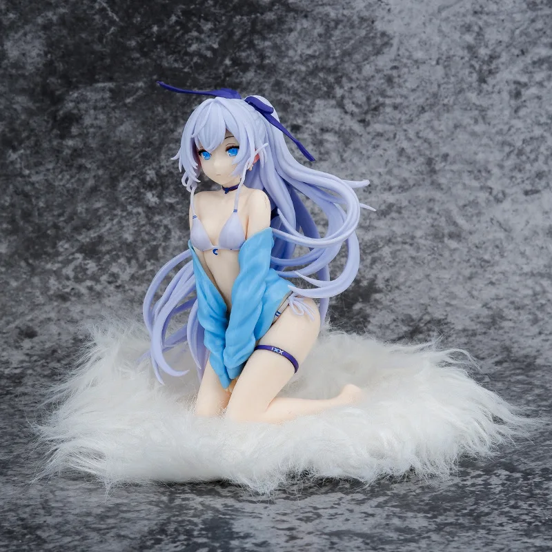 

Anime Figure PVC Toy Cute Akuya Sauce Swimsuit Water Original Cartoon Beautiful Girl Model Box Boy Hand Made Sexy Funny Car Gift
