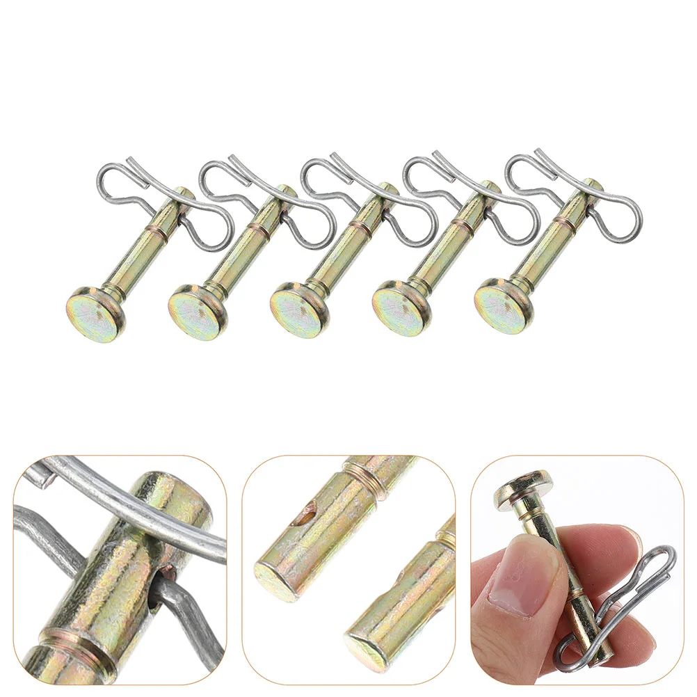 5 Sets Shear Pin Replacement Kit Snow Blower for Cotters Pins Snowblower and Part Thrower