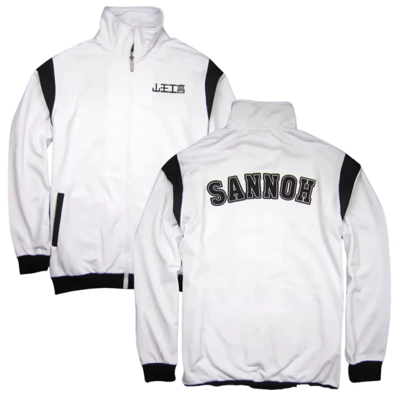 

Anime Slam Dunk SANNOH Jacket FUKATSU NOBE MATSUMOTO ICHINOKURA KAWATA Sawakita Basketball Jersey Outcoat