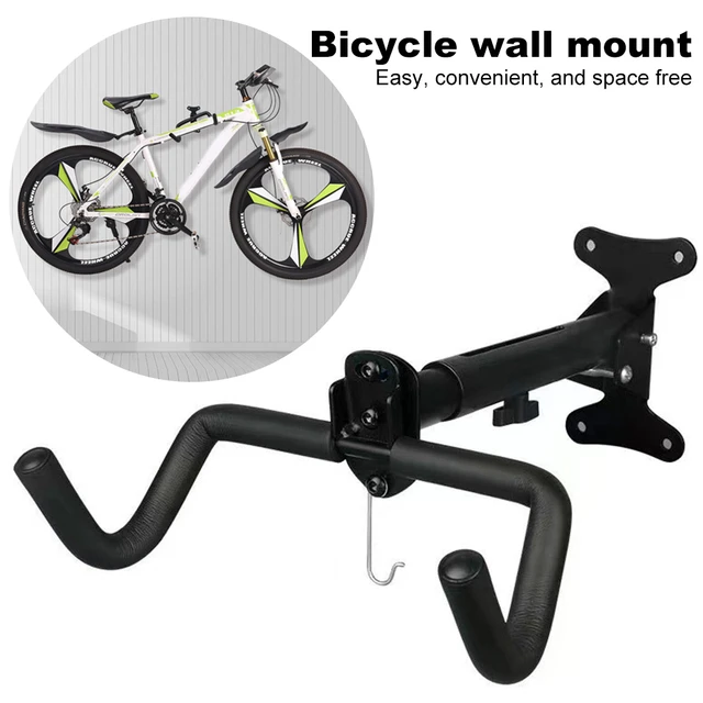 Soporte de pared para bicicletas - Aluminio - Plata - D-RACK