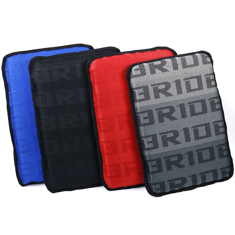 X1 JDM BRIDE Fabric Car Armrest Pad Cover Center Console Box