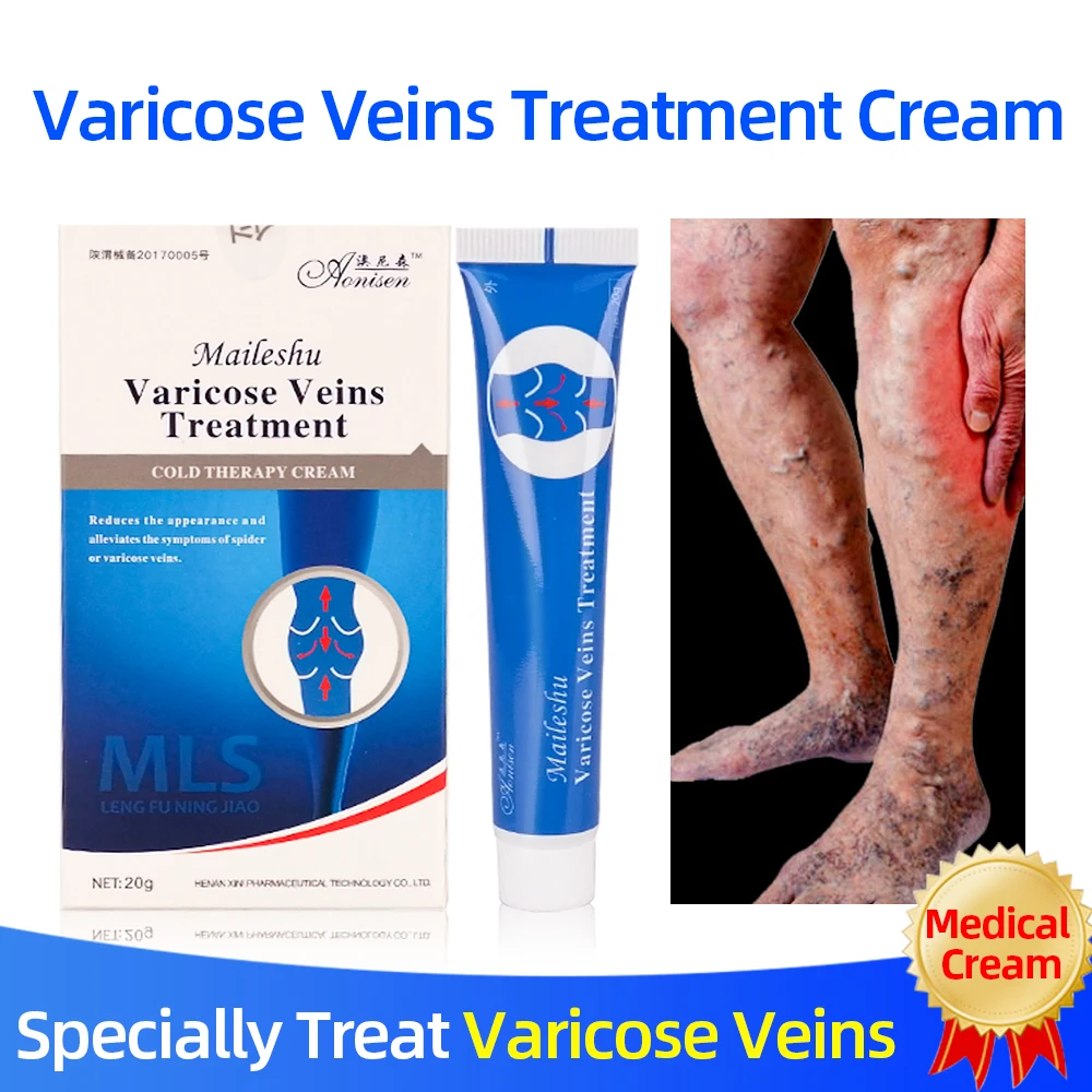 

Varicose Veins Treatment Cream for Men Women Spider Legs Vasculitis Phlebitis Remover Varicocele Genital Varicosity Medicine
