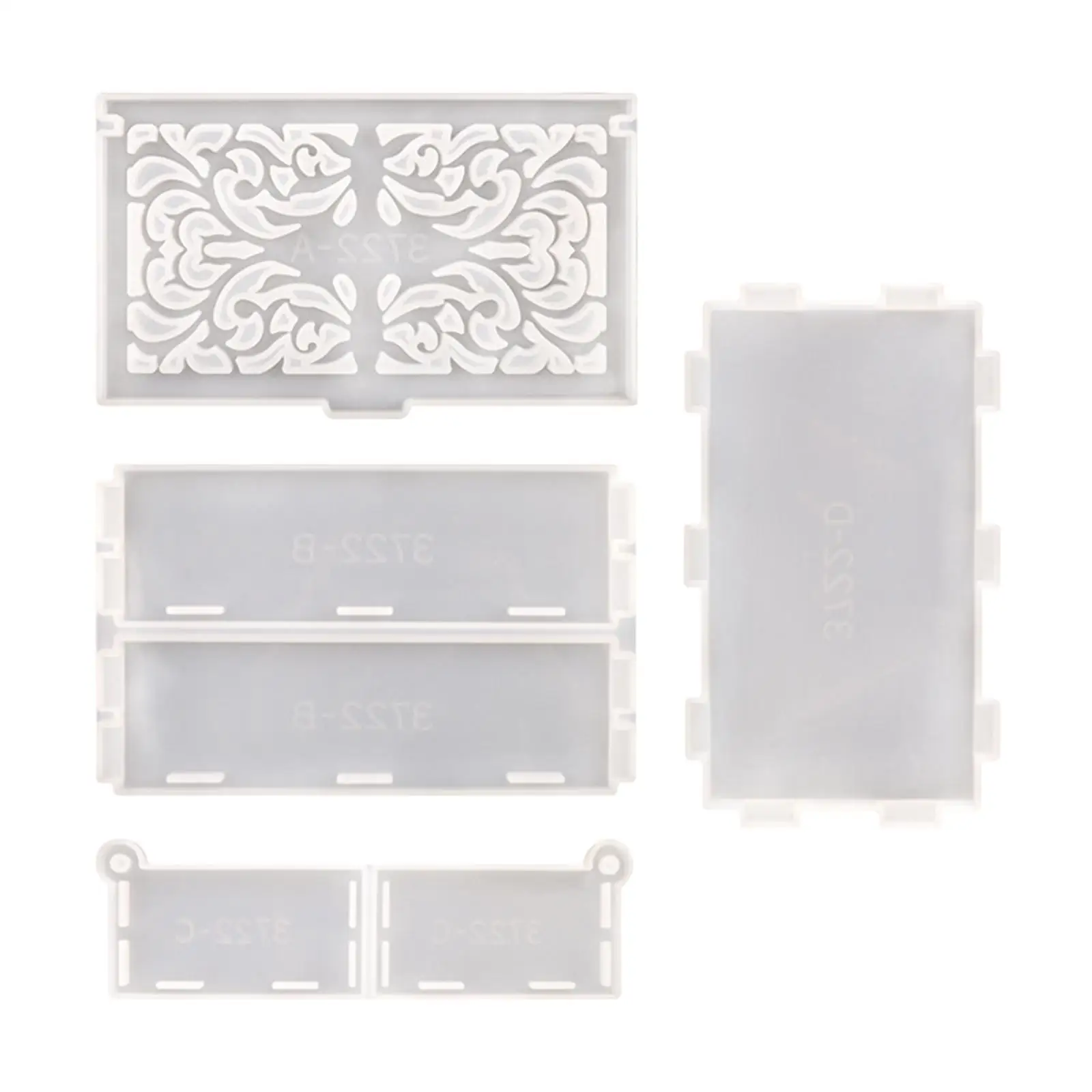 

Multifunction for Resin Candy Clay Chocolate Storage for Pendant Epoxy Cake Jewelry Soap Storage Box DIY