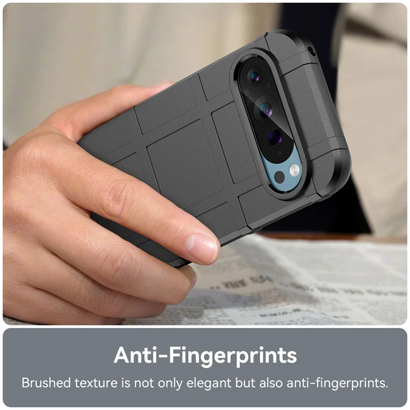 Shockproof Rugged Shield Matte TPU Protective Phone Case