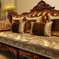 Luxury High-end Sofa Covers European Chenille Universal Non-slip Sofa Cushion Home Living Room Furniture Protector Couch Cover 1