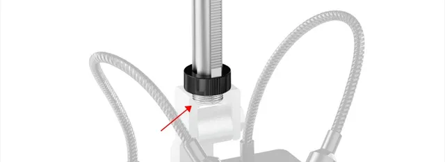 Supporto Per Microscopio In Lega Di Alluminio | Base Stabile Per Microscopi USB | Per Osservazione Precisa - Foto 4
