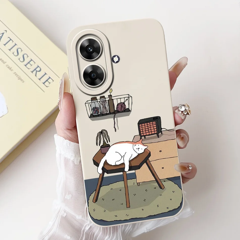 Fashion Moon Pattern Shockproof Silicone Phone Case - 2024 Edition