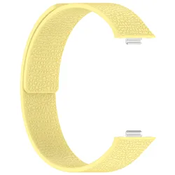 Magnetic Silicone Loop Bracelet - Huawei Fit 3 (Yellow)