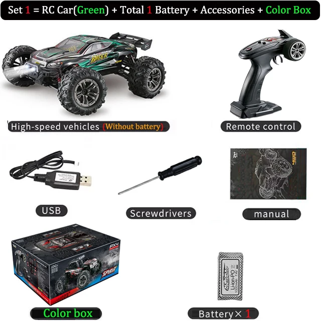 Hosim ラジコンカー オフロード　Q903  1/16 Hosim 1:16 Q903 Brushless RC Car Monster Truck 2.4G High