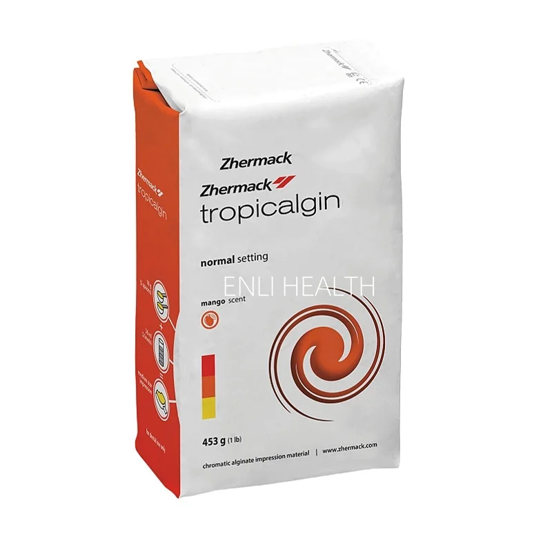 חומר הדפסת אלגינט דנטלי Zhermack חומר הדפסה בדיוק גבוה שימוש אורתודונטי חומר למעבדה דנטלית