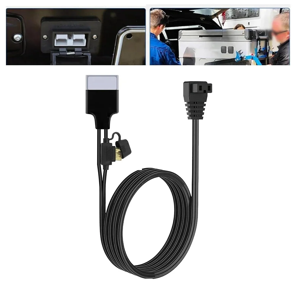 For Anderson Connector Plug DC 12V Power Cord Cable Electric Cooler Refrigerator Electric Coolers Cars Trucks RVs Boats electrical cable connector anderson plug cigarette socket adaptor