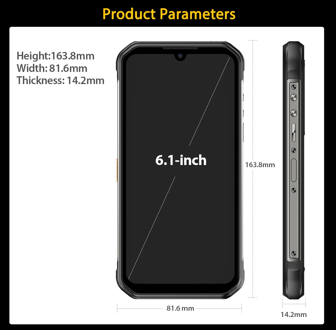Ulefone Armor 11T 5G Rugged Mobile Phone 6.1" HD+ Thermal Imaging Camera Smartphone Android 11 8GB 256GB Waterproof Smart Phone 36 S6a34dcefd649419b91b2c390a144a481z