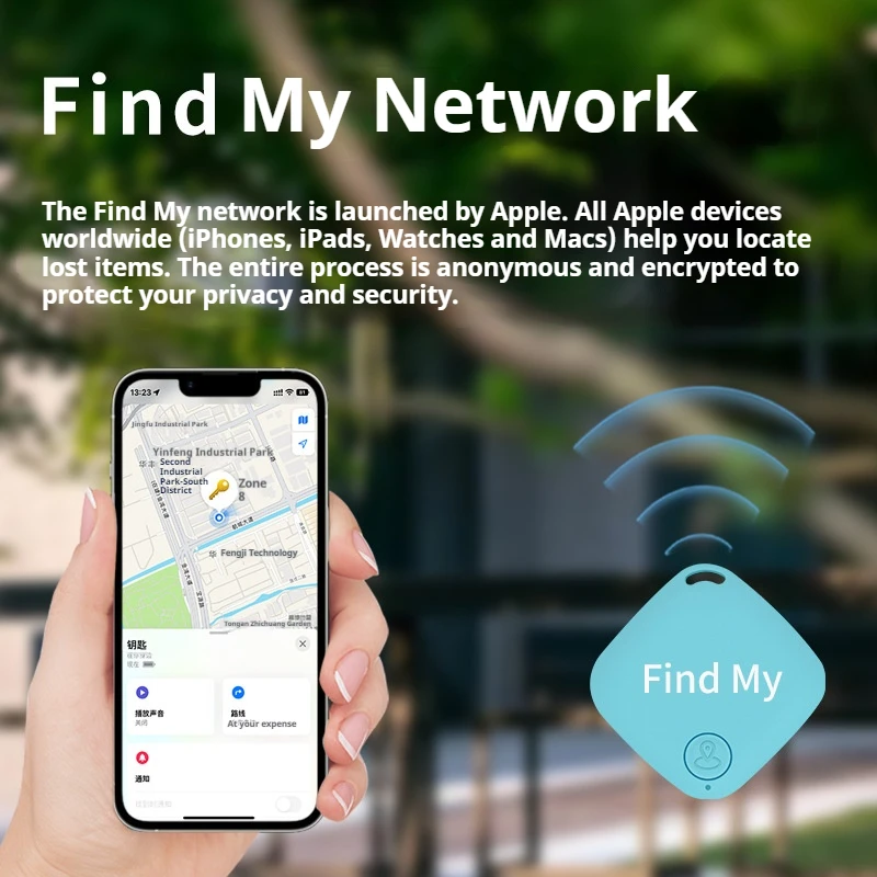 iTag anti-loss device similar to AirTag works withs apple find my locators elderly, children pets tracker global positioning