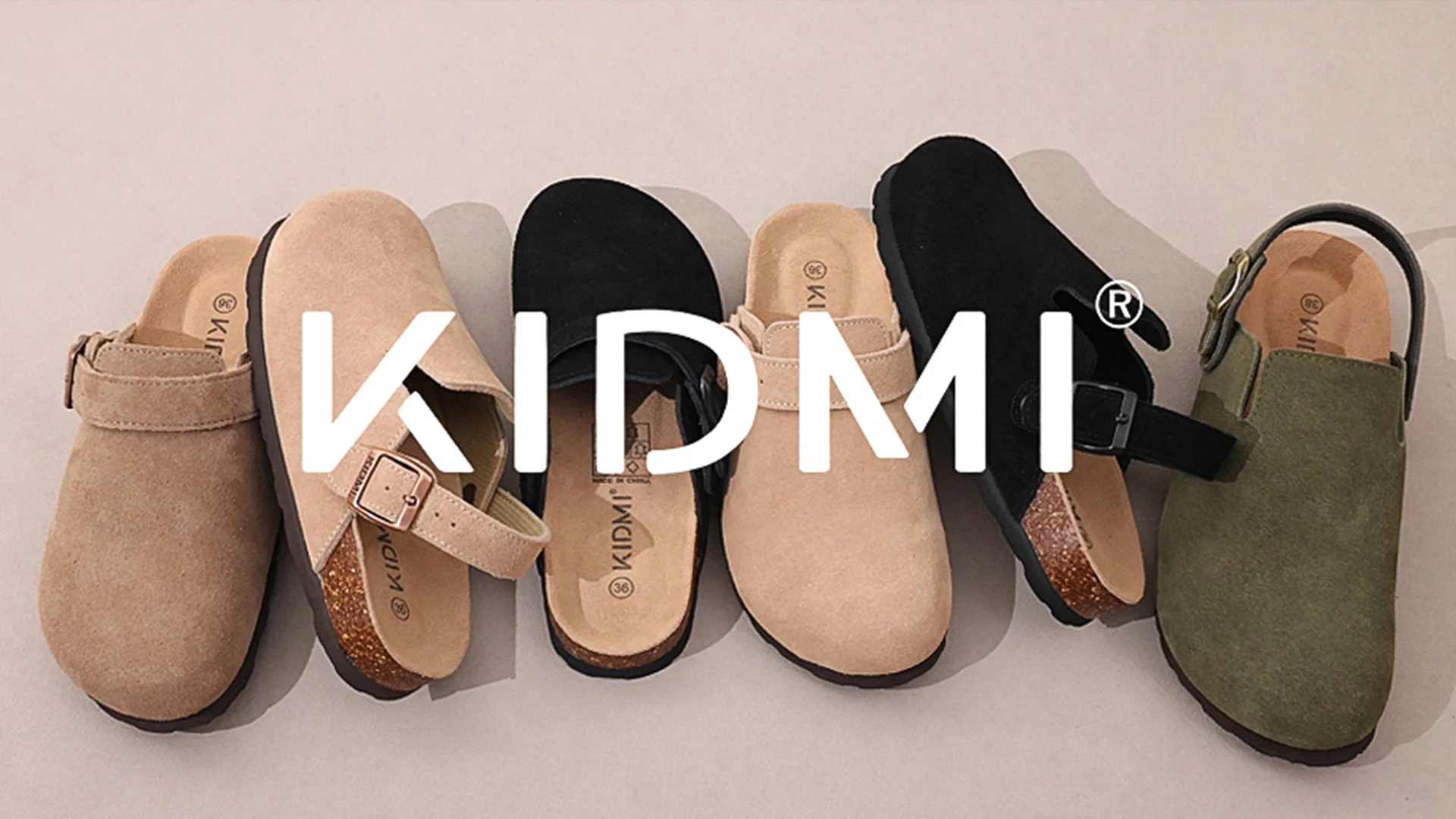 Litfun Women's Leather Clog Sandals With Cork Insole & Buckle_voghion.com