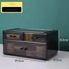 Desktop Cosmetics Storage Box Dust-proof Acrylic Lipstick Large Capacity Box Skincare Dressing Table Drawer Storage Rack ZF336 6