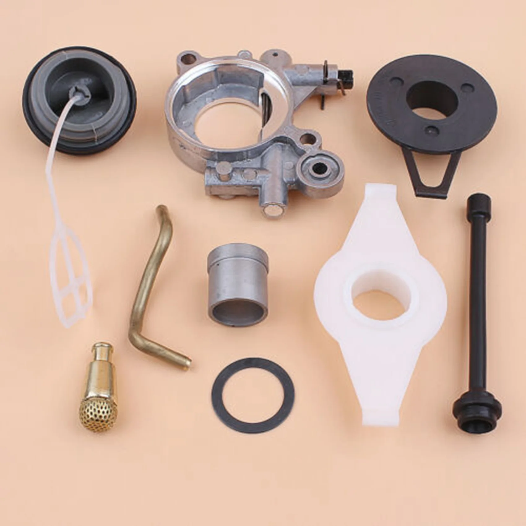 Oil Pump Line Worm Gear Kit for Husqvarna 372Xp 365 371 385 390 362 570 575 576