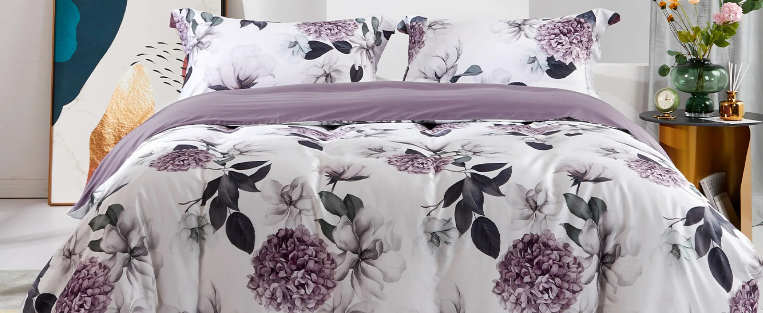 floral duvet cover
