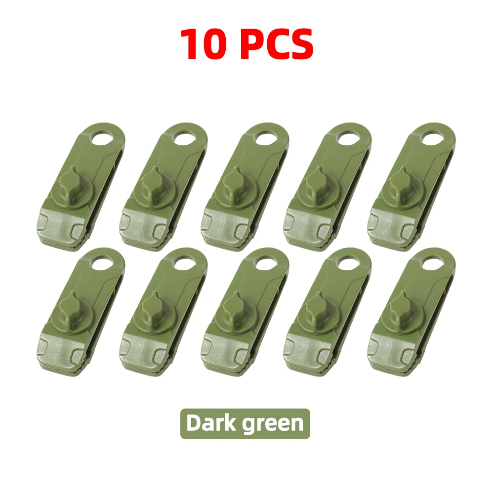10 pcs green