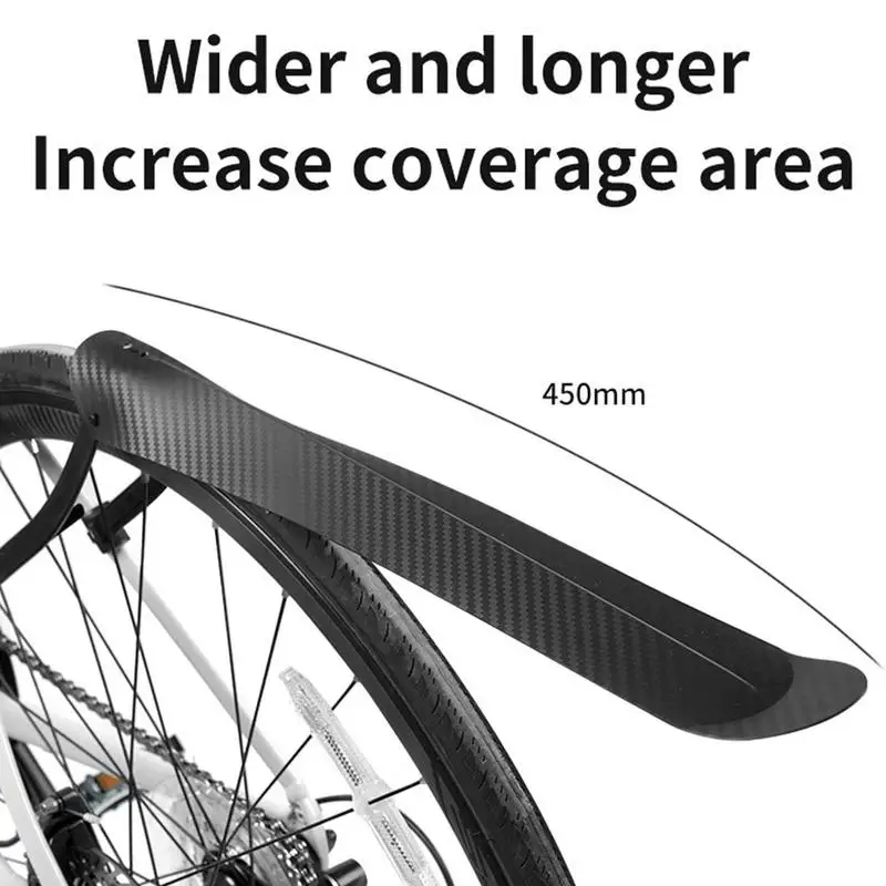 Bicycle Fenders Reusable MTB Mudguard Adjustable Height for Road Mountain Bike Tire Mud Guards bicycle fender