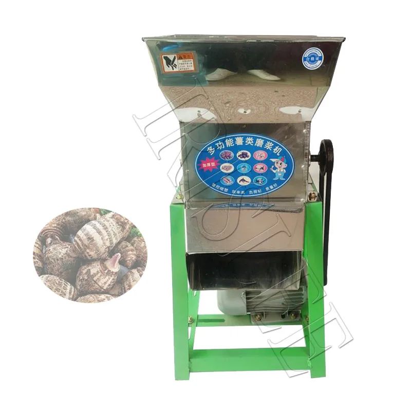 

Electric Sweet Potato Grinder Cassava Taro Wet Milling Starch Pulping Refiner Extractor Separator Feed Crusher