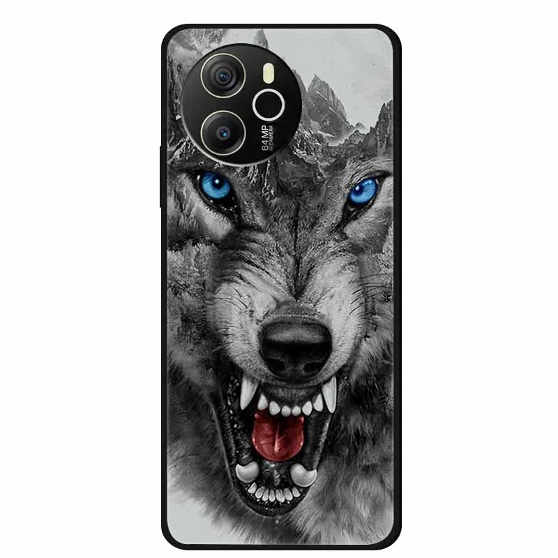 Black Silicone Soft Back Protective Case Cover