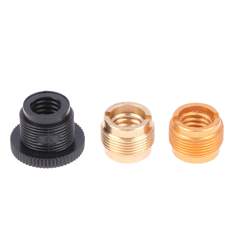 Microphone Adapter 4Pcs Microphone Clip Screws Thread Adaptor Converter Conversion Nut Adapter Microphone Mic Screw Nut Clip