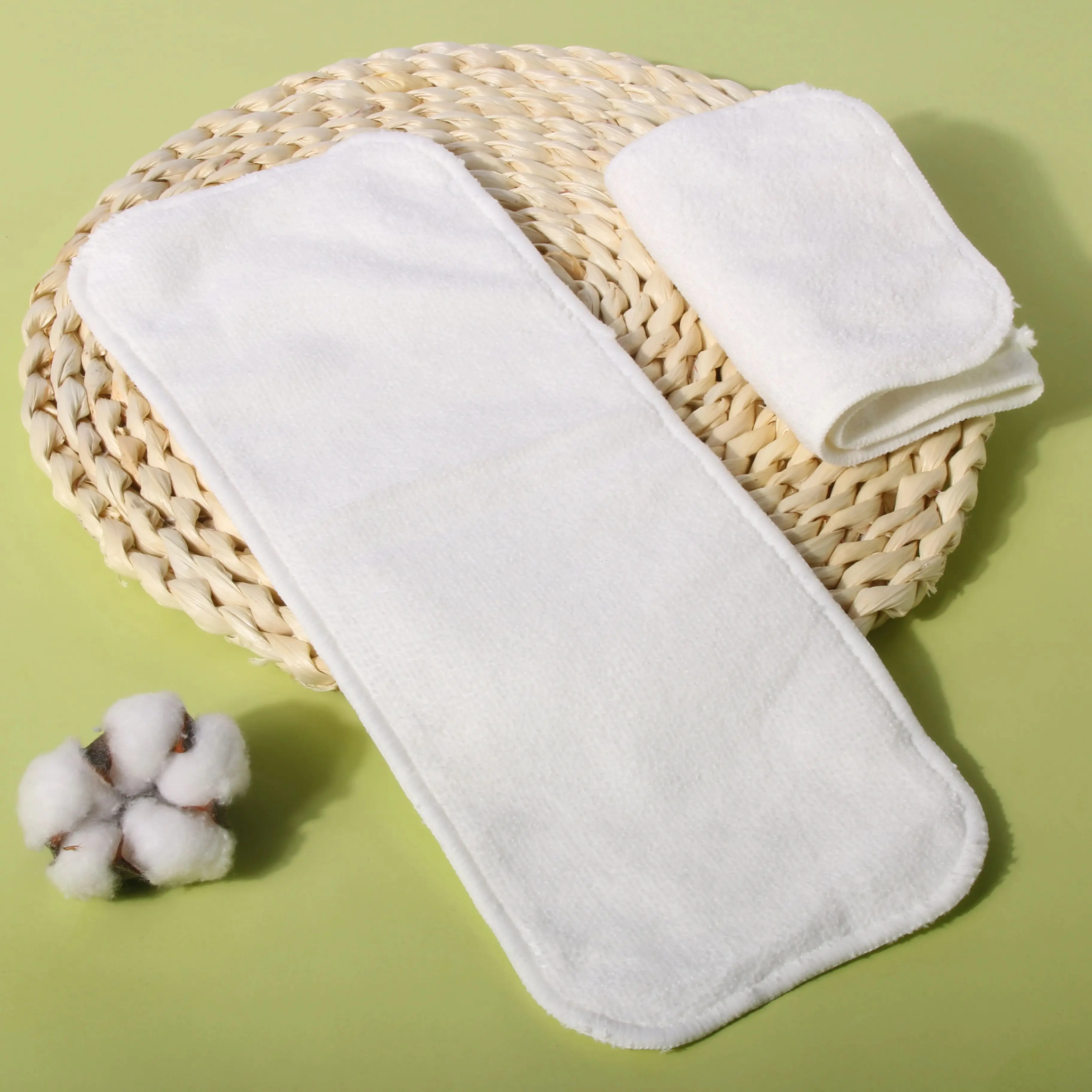 Baby Reusable Diapers Microfiber Liner Nappy Diaper Insert For Baby Cloth Diaper Nappy for Children Breathable Absorbent