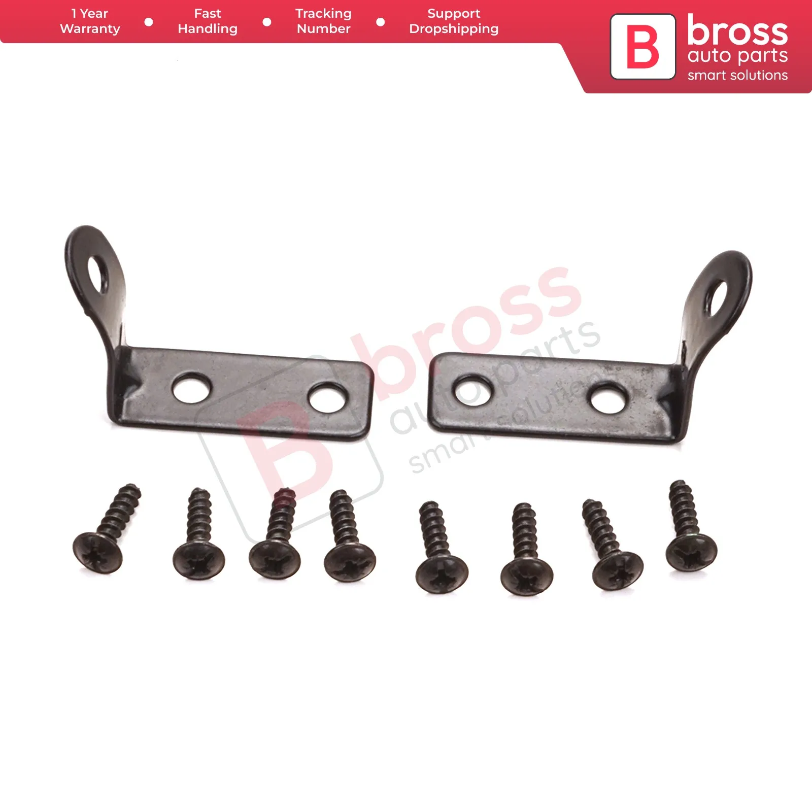 

BDP1203 Glove Box Lid L Shape Hinge Snapped Repair Fix Kit Brackets 8E1880302E for Audi A3 A4 S4 RS4 B6 B7 8E