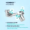 Universal 1080° Swivel Kitchen Faucet Extender with Dual Spray Modes Flexible Arm and Aerator Nozzle for Easy Sink Cleaning 3