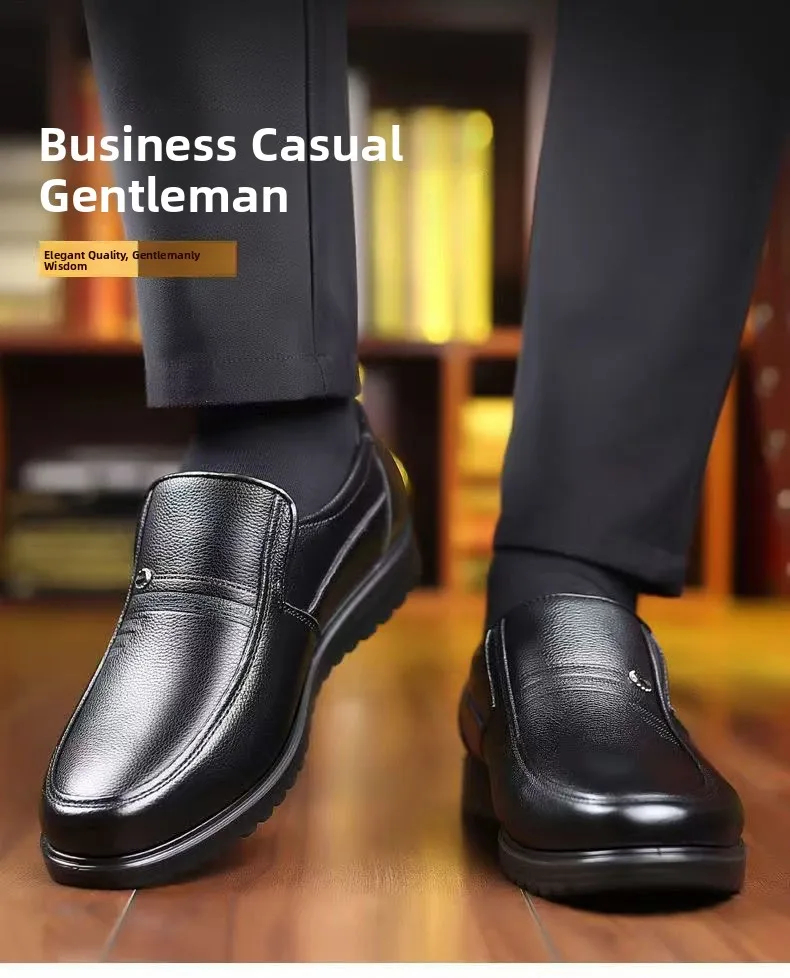 أحذية من الجلد العسكري من الدرجة الأولى أحذية رجال الأعمال غير الرسمية أحذية سفلية ناعمة 100% من جلد البقر بالكامل تخفيضات خاصة