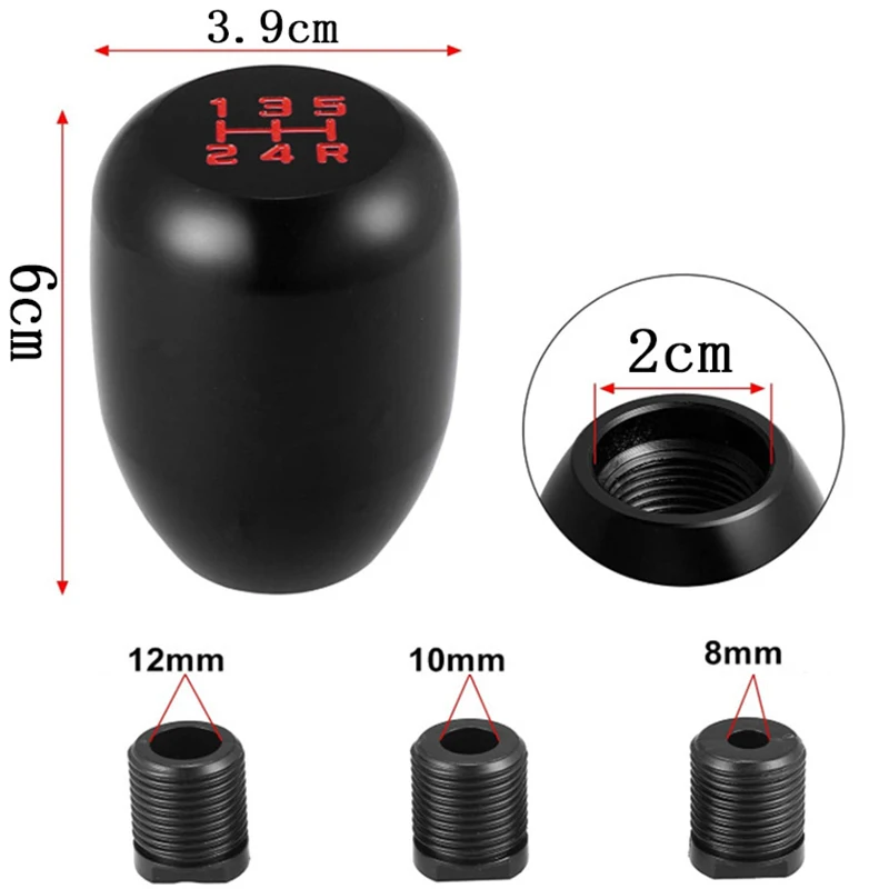 5 Speed Universal Car Gear Shift Knob For Manual Transmission Automatic Gear level Shifter Knob Auto Accessories gear shift knob