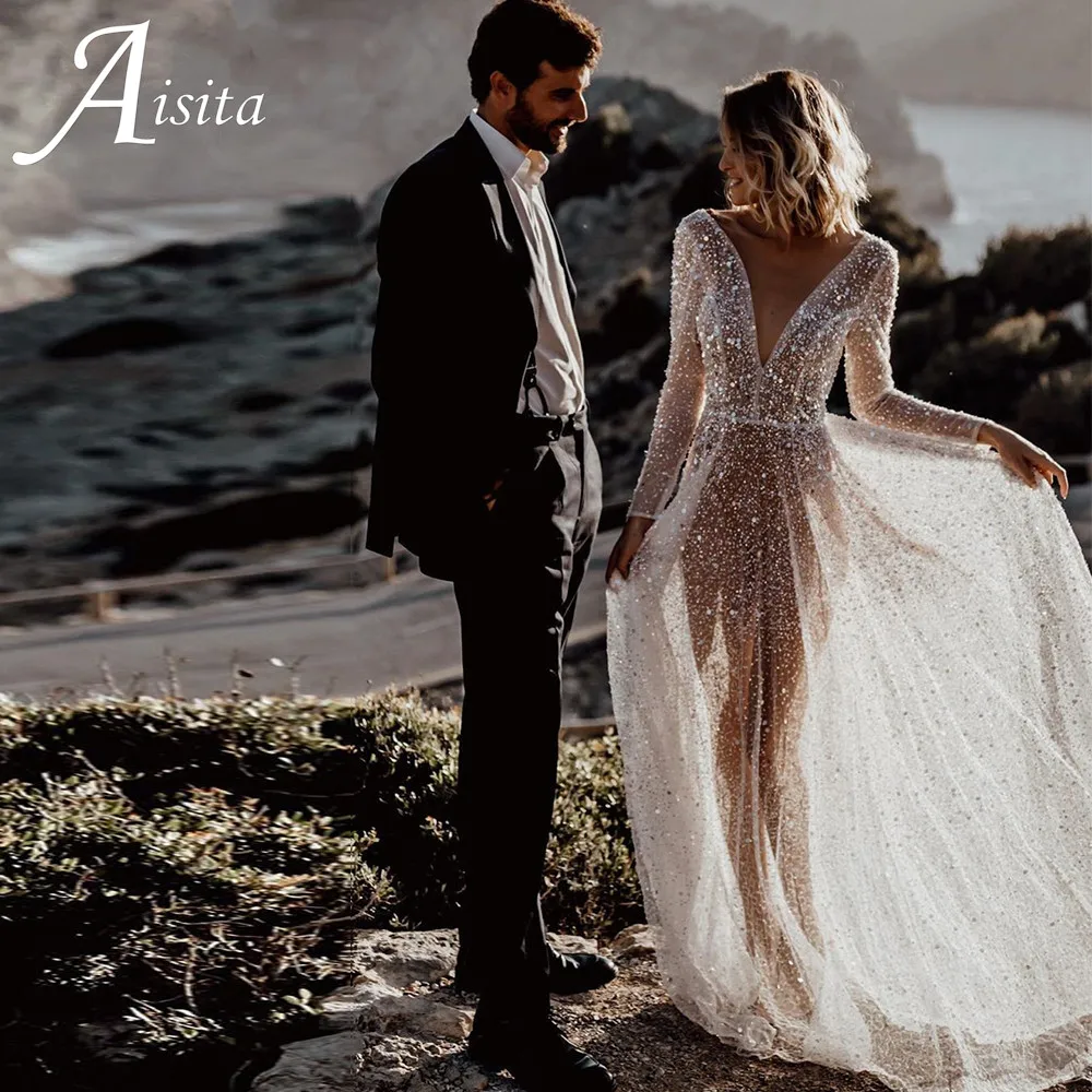 Transparentes brautkleid Clearance