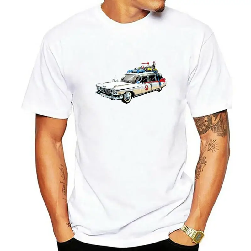 Ghostbuster Ecto 1 Maglietta Da Uomo Ispirata Al Film Maglietta Da Uomo