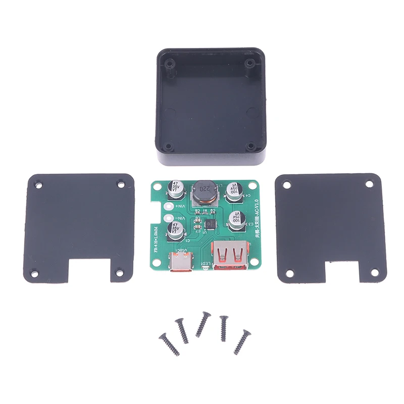 Solar Controller Type-C QC 3.0 PD Quick Charge Inverter Voltage Stabilizer for DIY Solar Panel Charger to Charge Mobile Phone