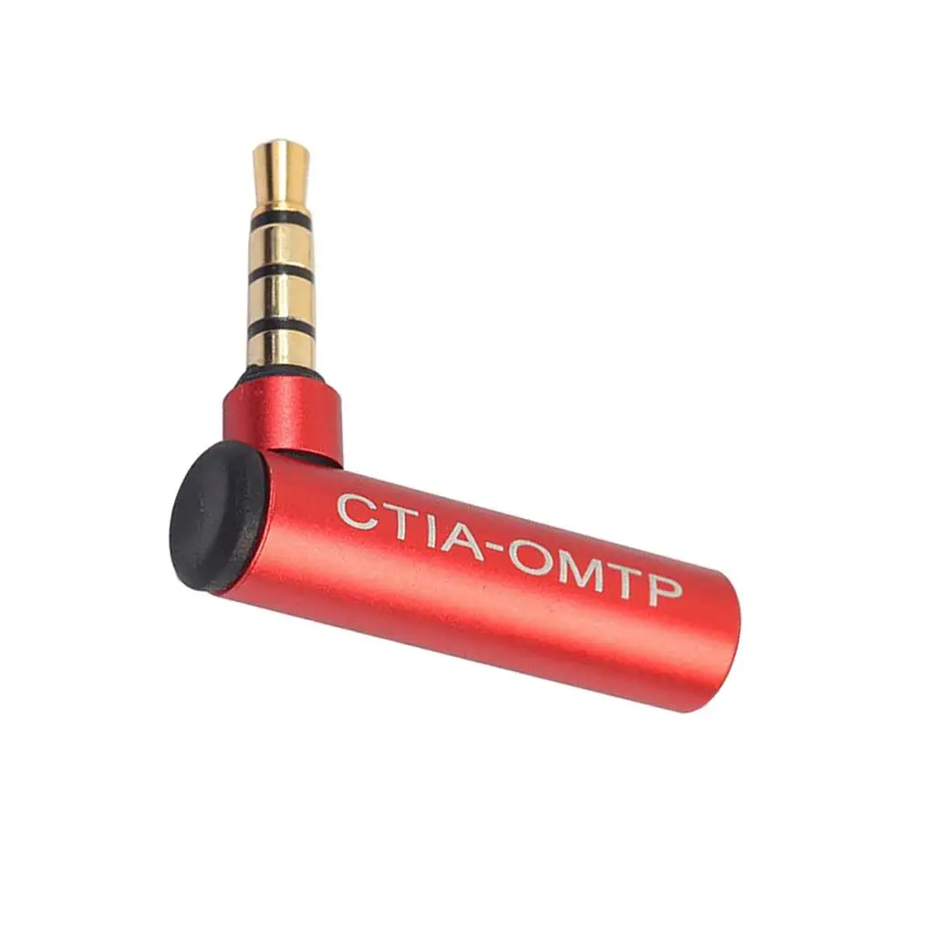 3.5mm OMTP-헤드폰 헤드셋 마이크 변환기 어댑터,