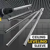 Ceiling Leveling Sleeve Rod Screw Sleeve Suspended Ceiling Installation Tools Extended Deepening Screw Rod Stainless Steel 1