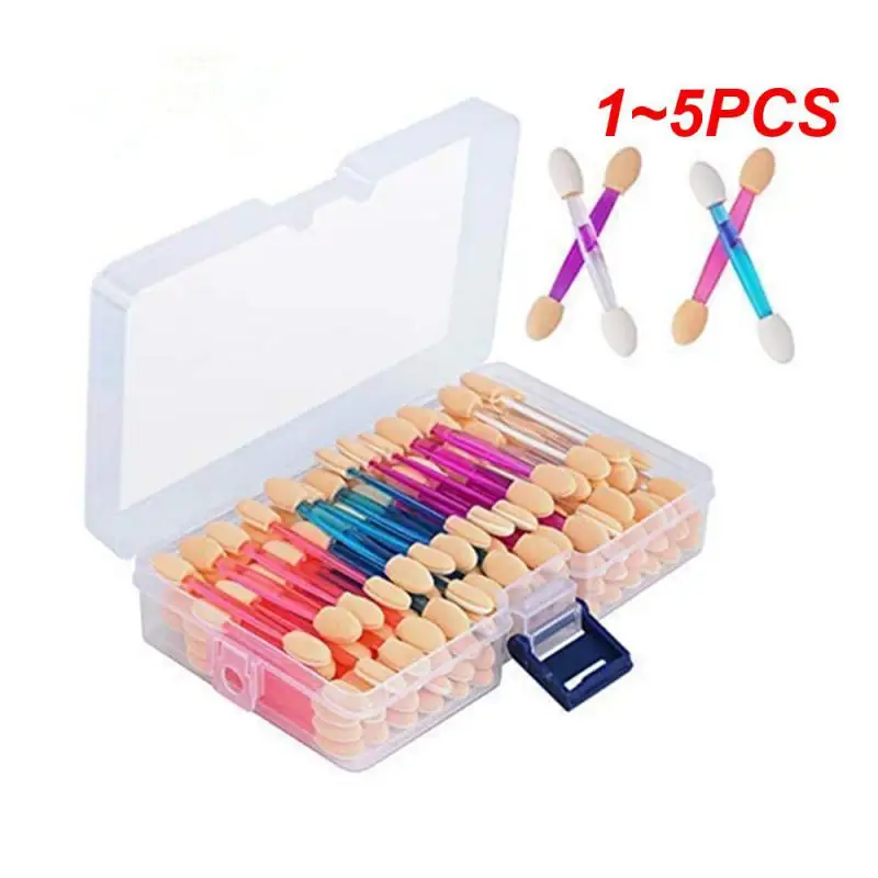 

Boxed Double-headed Sponge Eyeshadow Stick Disposable Latex Eyeshadow Brush Manicure Smudge Brush Stick Makeup Tool