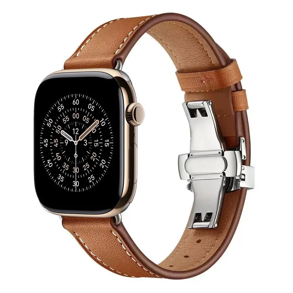 Exquisite Premium Leather Apple Watch Strap Bracelet Wristband