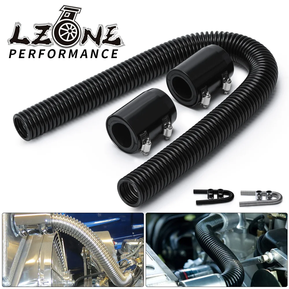 Universal36StainlessSteelRadiatorFlexibleCoolantWaterHoseKit