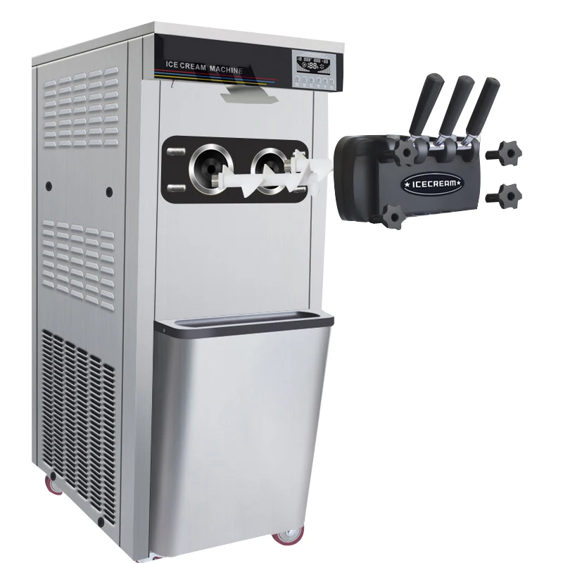 CommercialElectricIceCreamMachine22LHSundaeIceCreamMachine