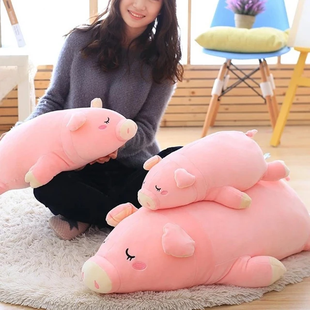 Cerdito De Peluche Almohada - Animales De Peluche - AliExpress