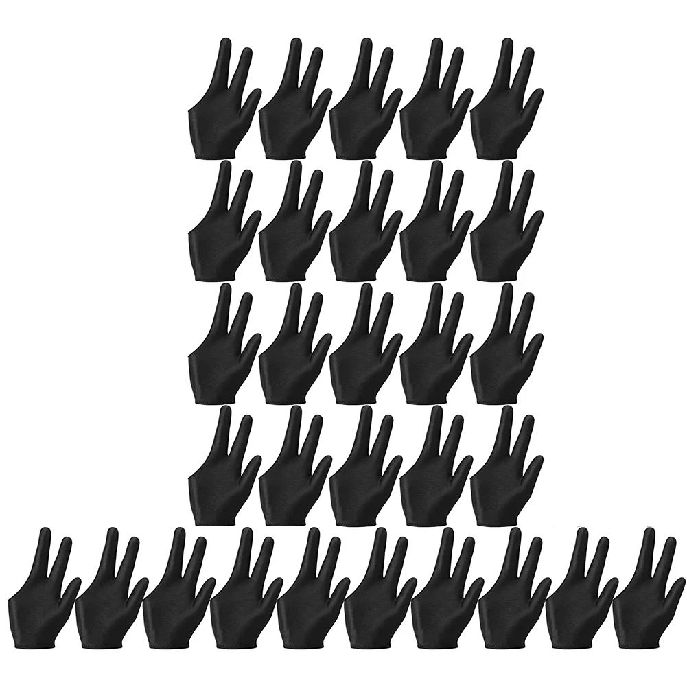 

Breathable Pool Gloves Billiards Gloves Pool Left Right Hand Gloves Universal 3 Fingers Cue Gloves Cue Sports Gloves30
