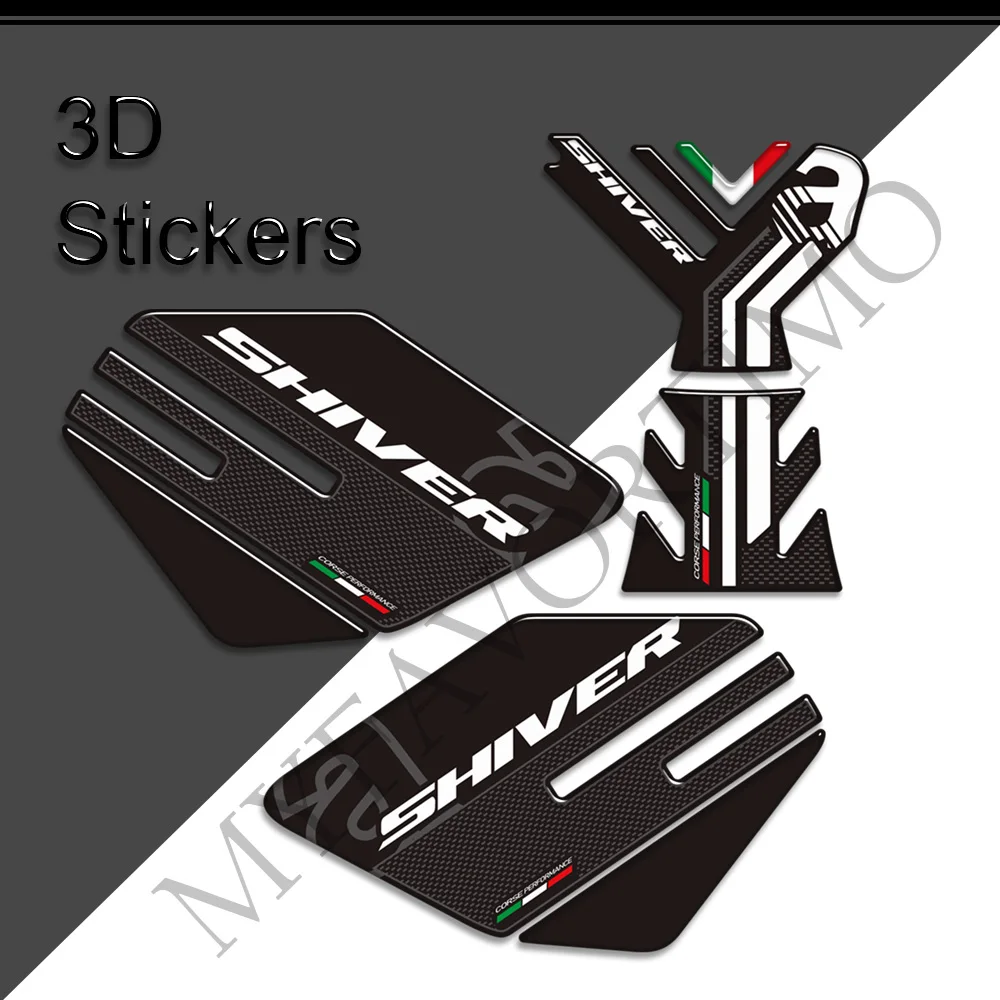 Aprilia SL 750 900 Shiver 액세서리, 오토바이 탱크 패드, 탱크 패드 그립, 가스 연료 오일 키트, 무릎 스티커, 데칼 보호대