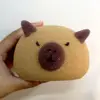 Cute Capybara Bath Sponge Ball Body Exfoliate Shower Puff Cartoon Animal Bubble Sponges Cleaning Brush Bathroom Accessories 1