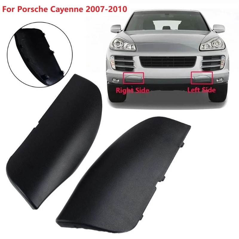 

1/2 шт., накладки на передний бампер автомобиля для Porsche Cayenne 2007-2010 95550515510 95550515610 левый и правый