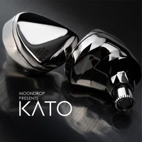 New Shuiyueyu KATO Flagship HIFI Dynamic Earphones DLC Composite Diaphragm In Ear Instrument Vocals 1