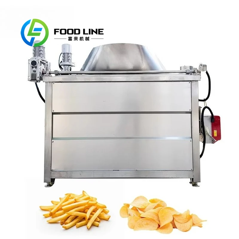 Prix usine Machine à frire électronique commerciale friteuse pomme de terre friteuse électrique forme ronde 1
