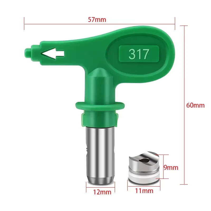 Airless Spray Tip Nozzle with Gun Filter