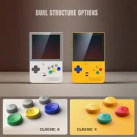 Console de jeu portable Retroid Pocket Classic, Snapdragon G1 Gen2, écran AMOLED 3,92'', Android 14, refroidissement actif, charge rapide, cadeau 4